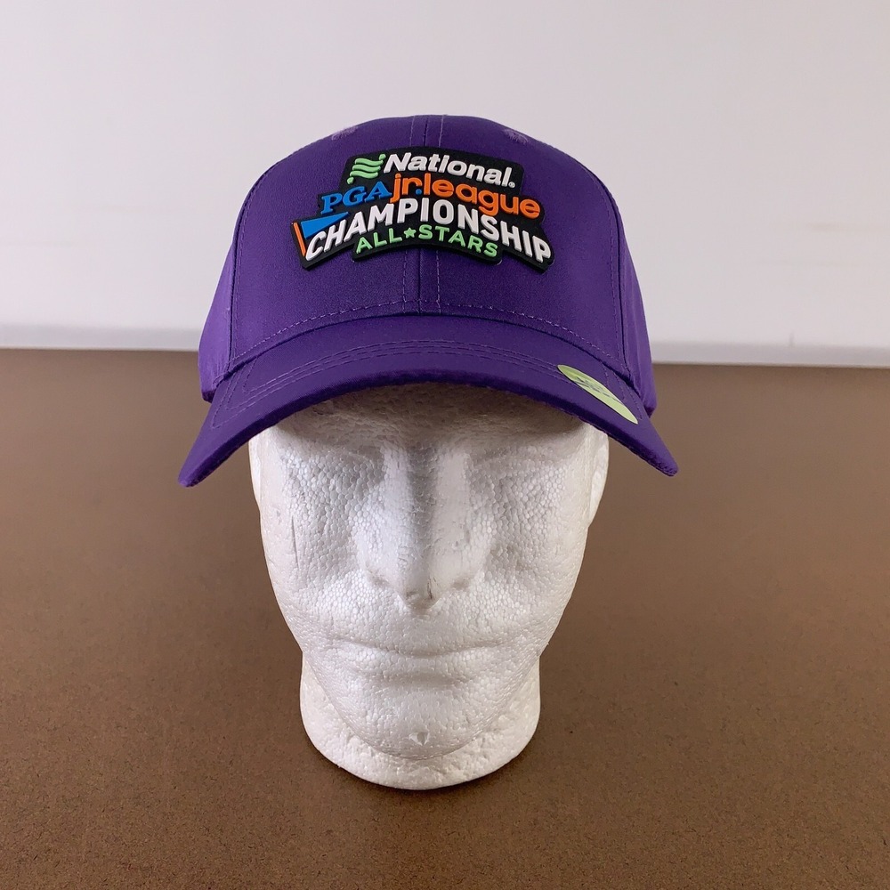 PGA Jr League National Championship All Stars Adult One Size Purple Snapback Hat